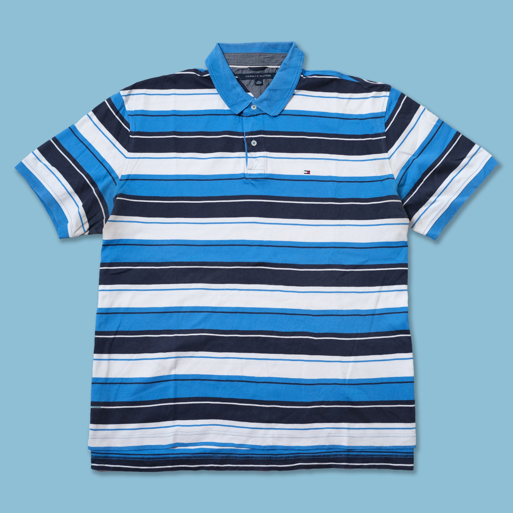 vintage tommy hilfiger striped polo