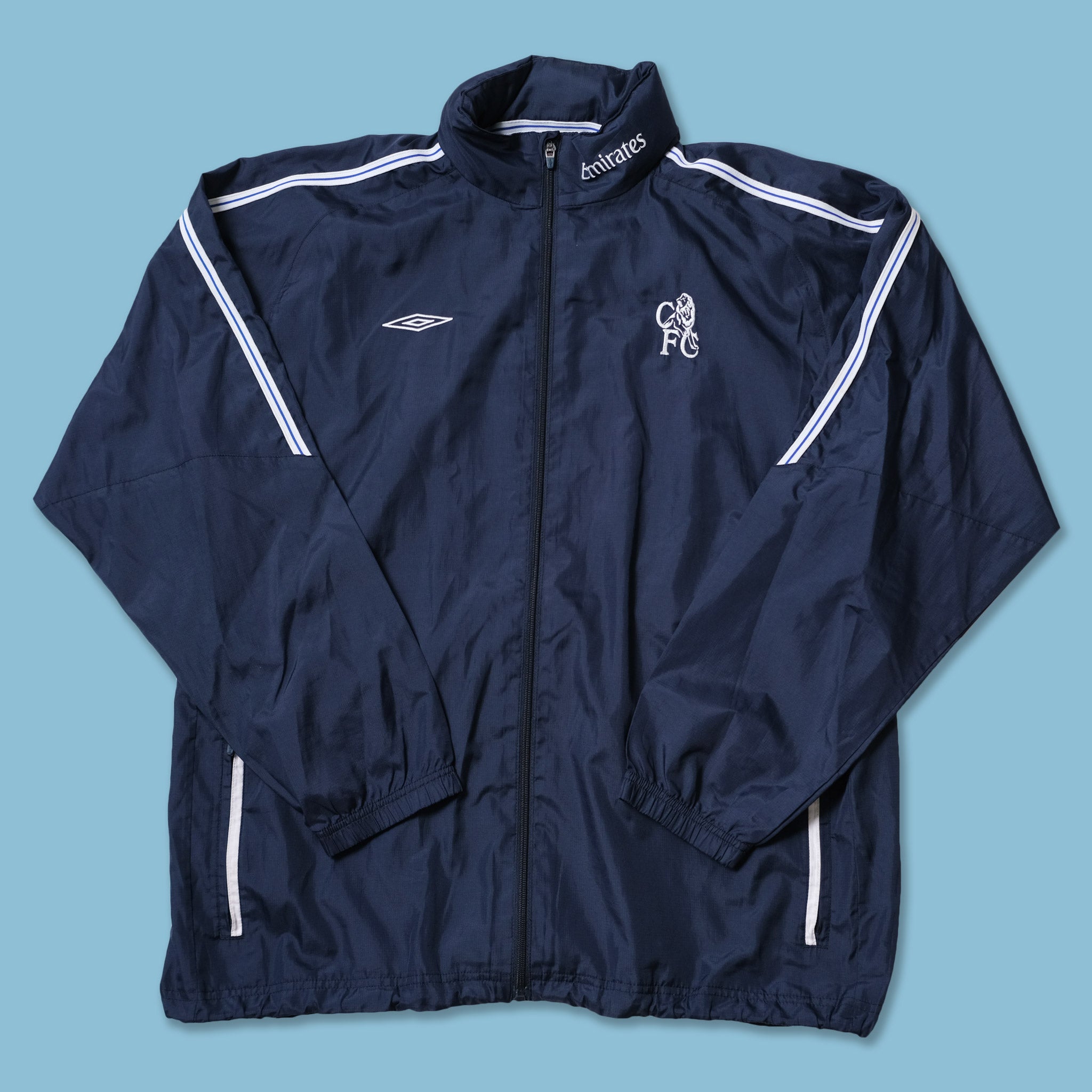 Vintage Umbro FC Chelsea Track Jacket XLarge | Double Double Vintage