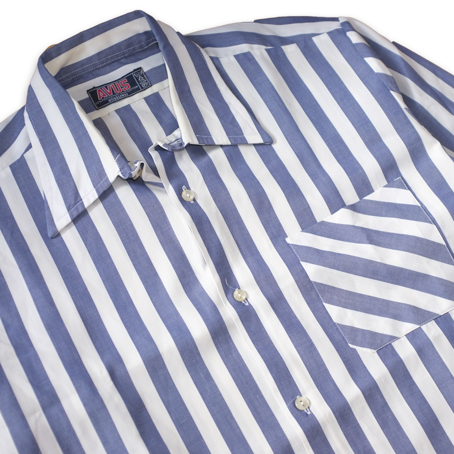 Vertical Stripe Shirt Large / XLarge | Double Double Vintage