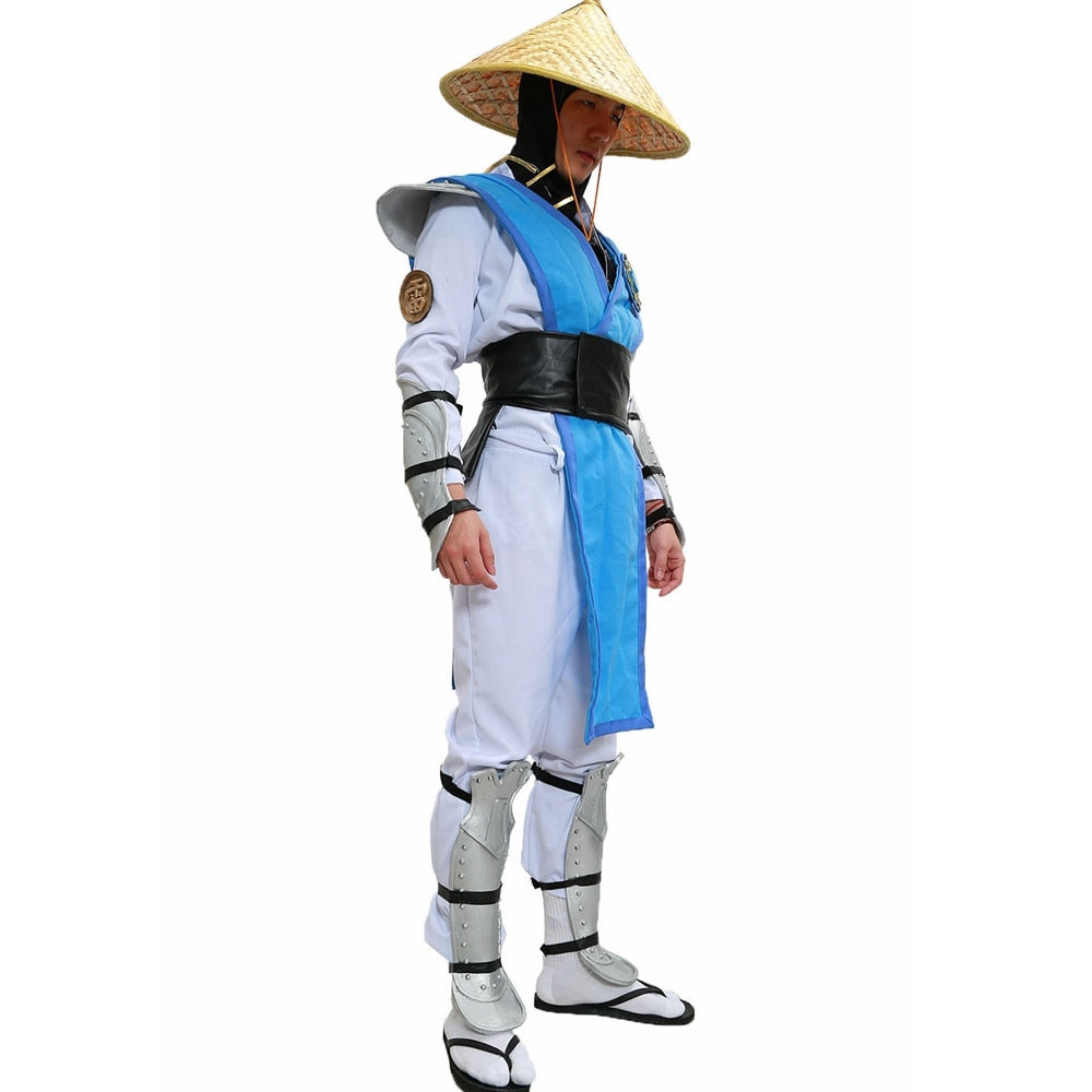 Welp Game Raiden Cosplay Costume Mortal Kombat X Raiden Outfit With VH-71