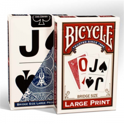 Large Print Bridge Cards