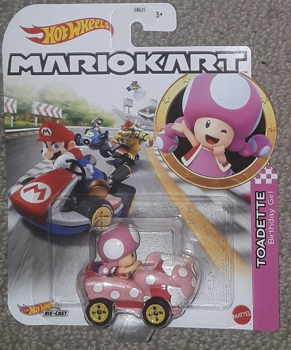 Hot Wheels Mario Kart 164 Diecast Toadette Toronto Darts And Games 4682