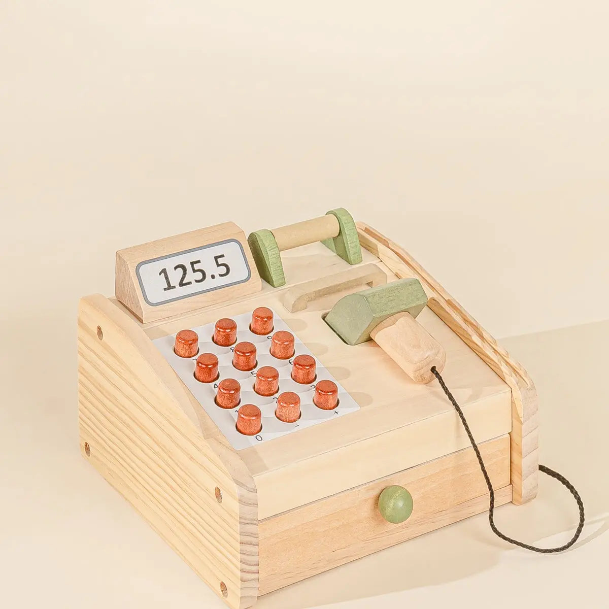 Wooden Cash Register