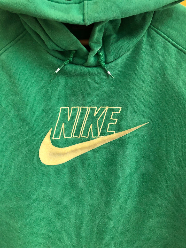 green vintage nike sweatshirt