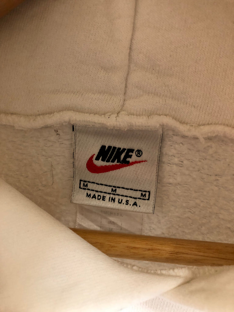 vintage nike swoosh hoodie