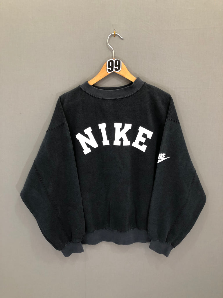 vintage nike sweatshirt big logo