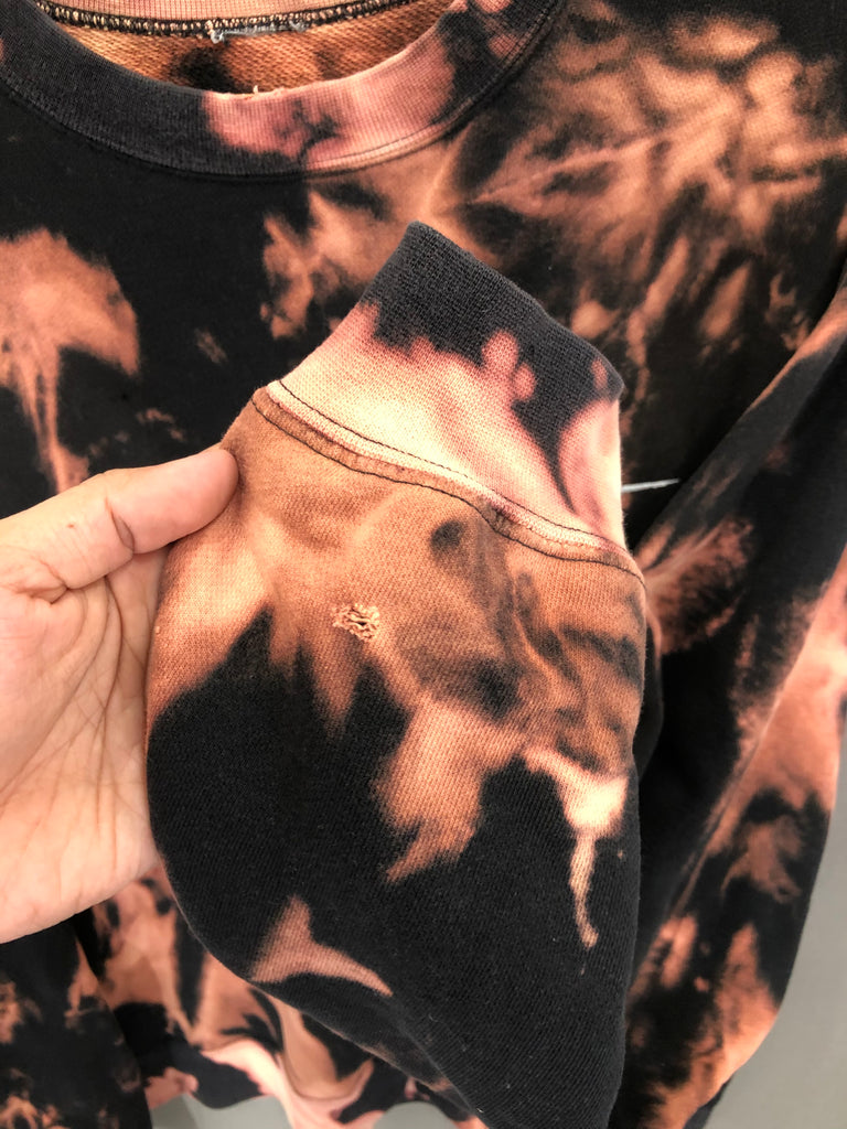 nike bleached hoodie