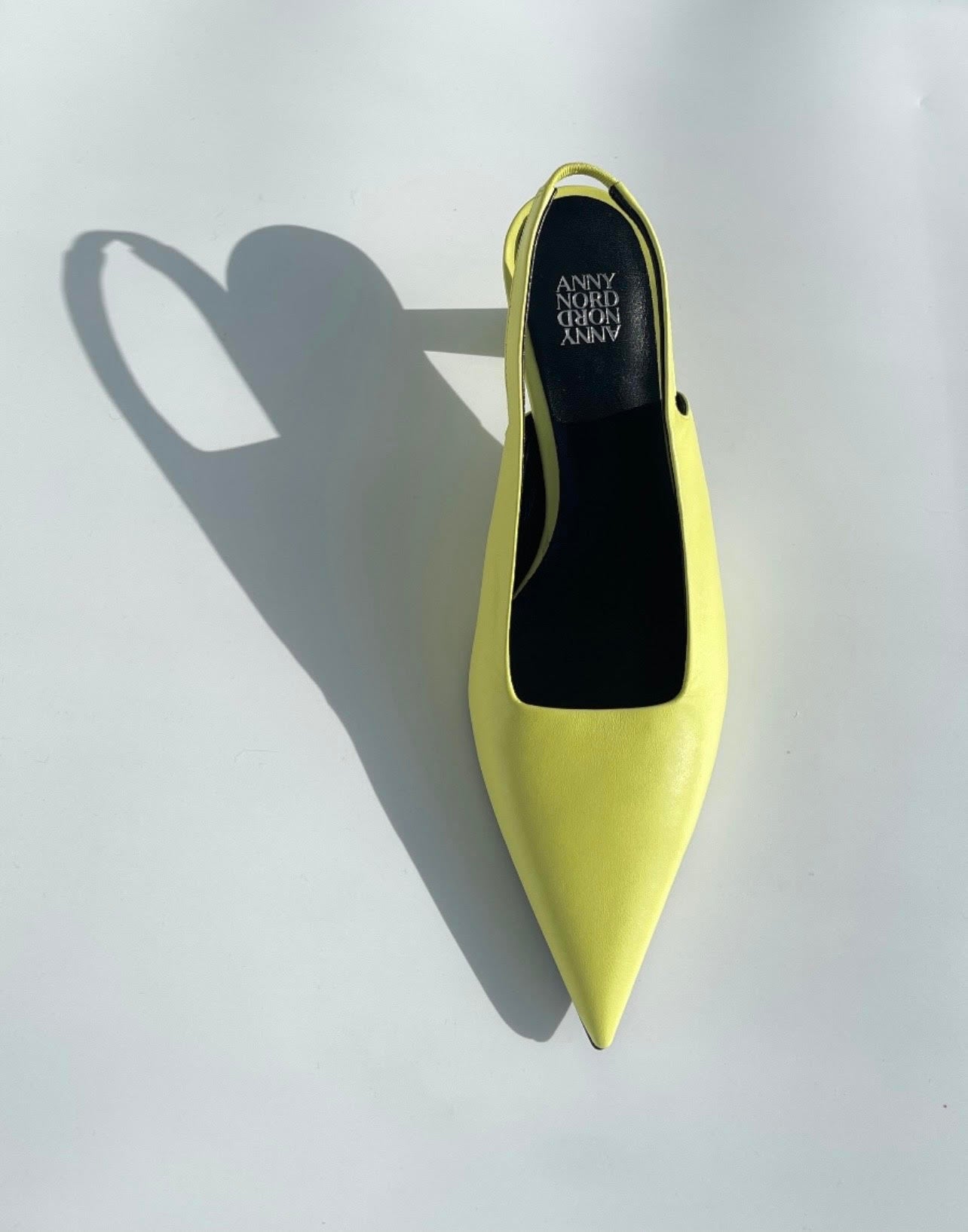 Point Blank Slingback Lime – ANNY NORD