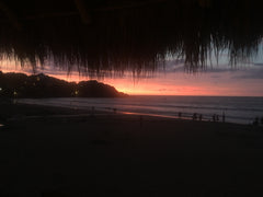 sunset in sayulita