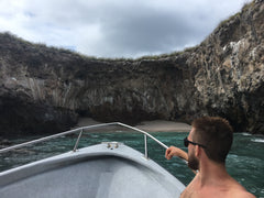 boat out to sayulita islands