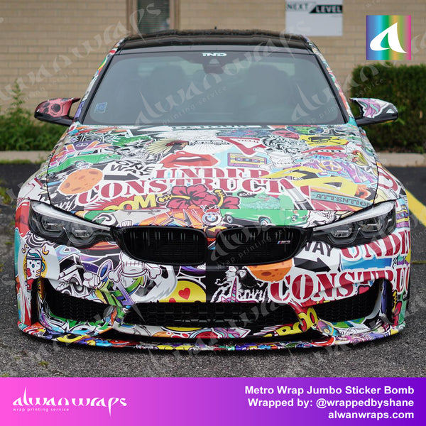 Bmw Sticker Bomb Wrap