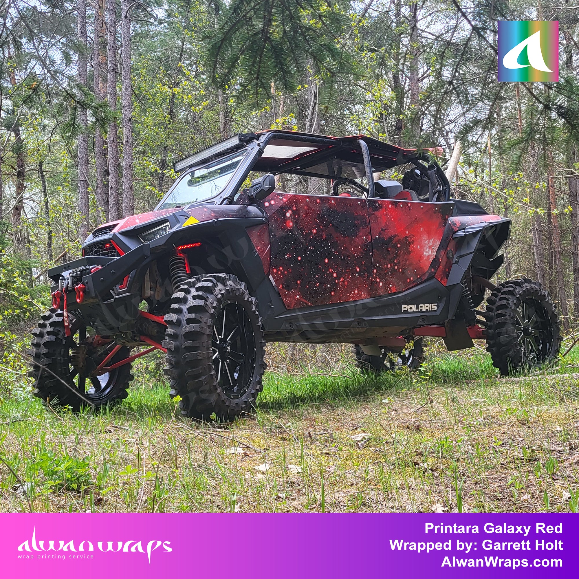 Galaxy atv wrap