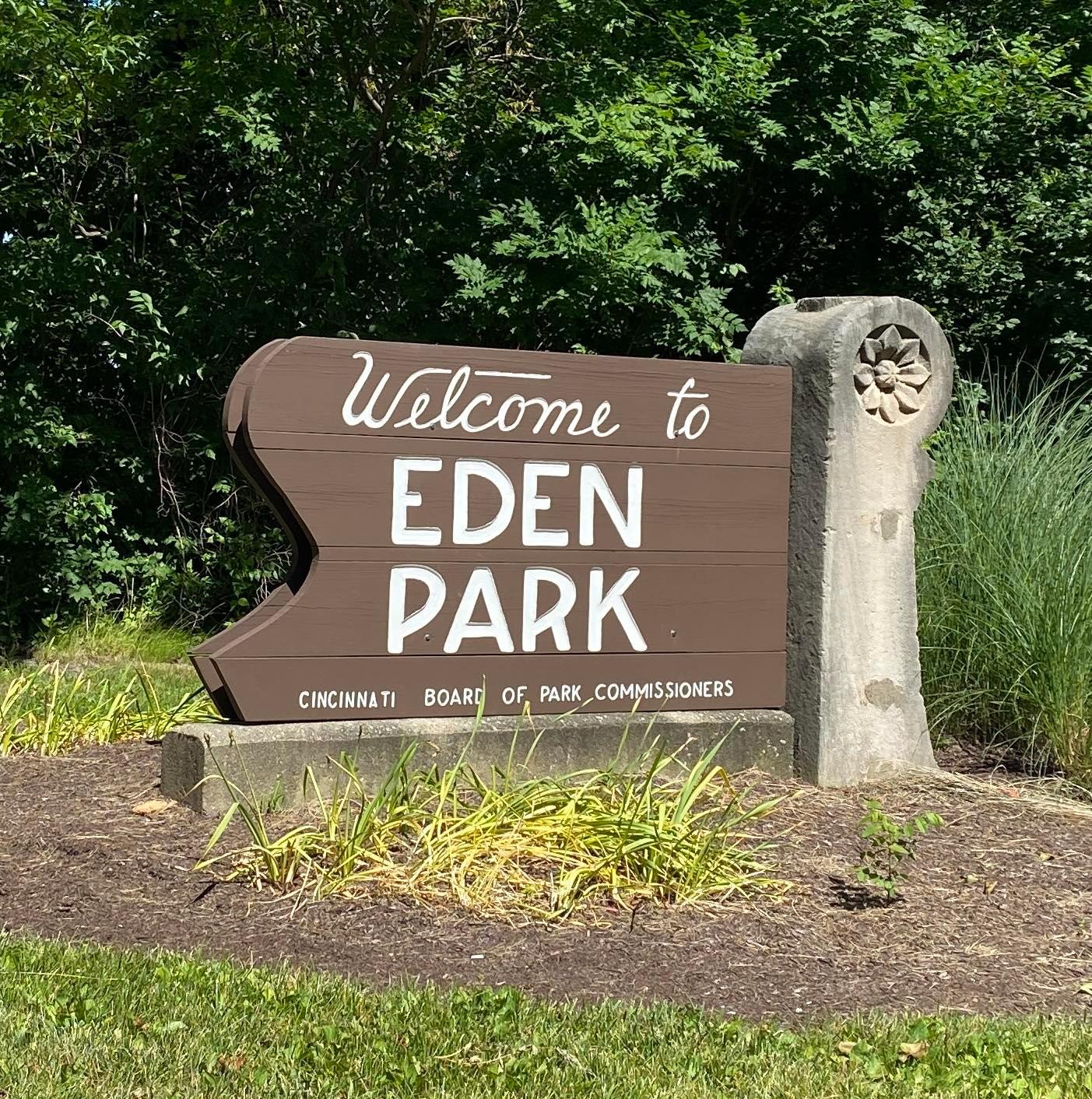 Welcome to Eden park in Cincinnati Ohio