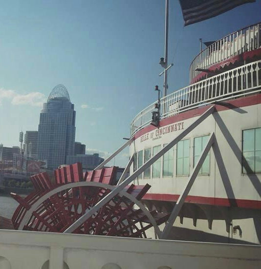 BB Riverboats cruise in Cincinnati Ohio
