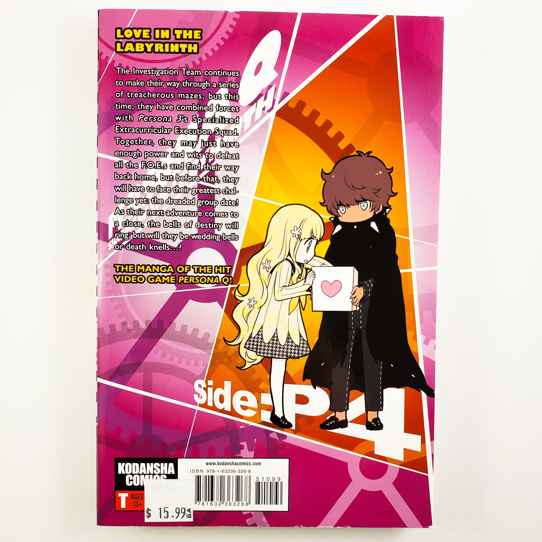 Persona Q Shadow Of The Labyrinth P4 Side Vol 2 Comic Kazi