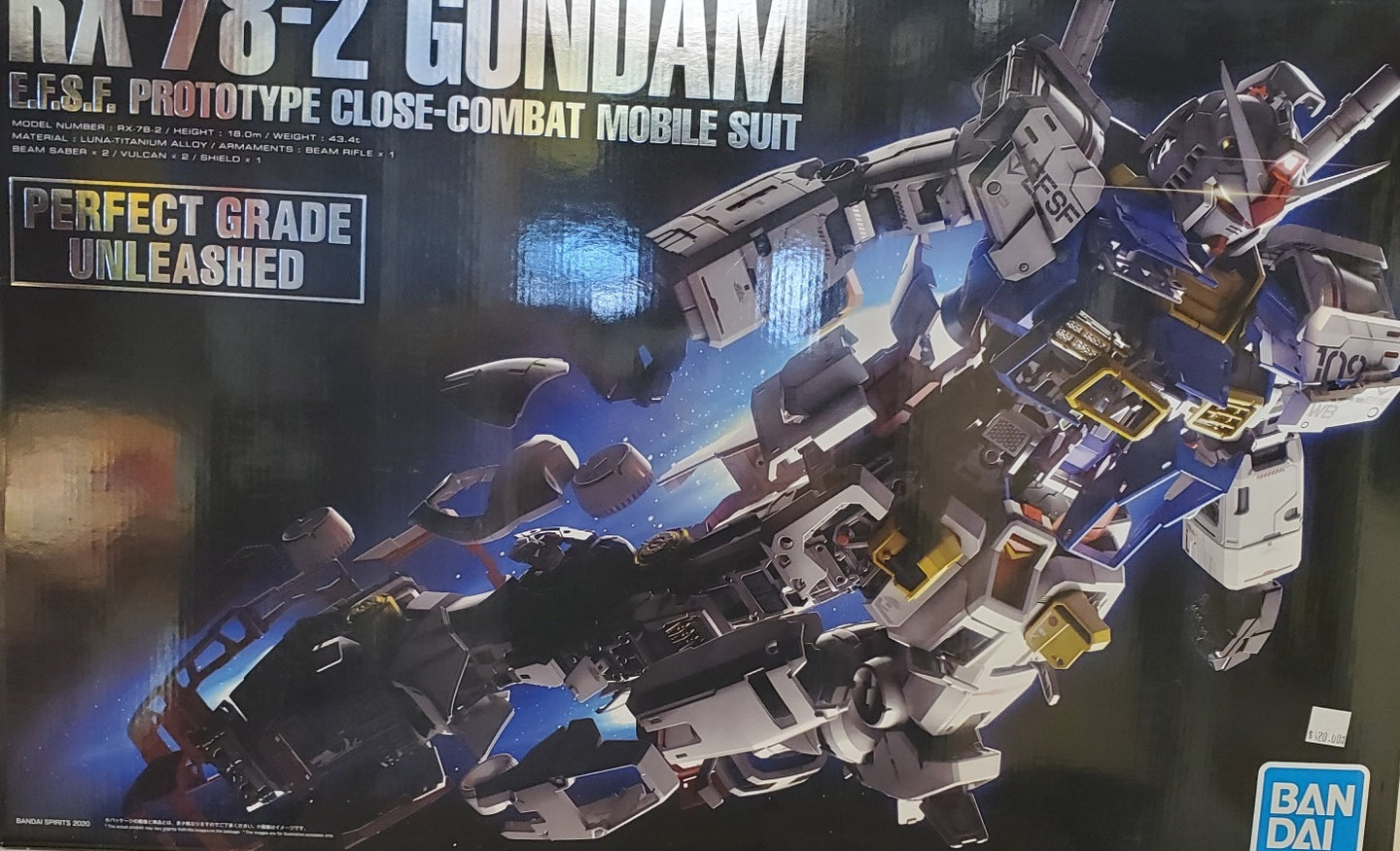 Gundam Rx 78 2 Unleashed 1 60 Perfect Grade Comic Kazi
