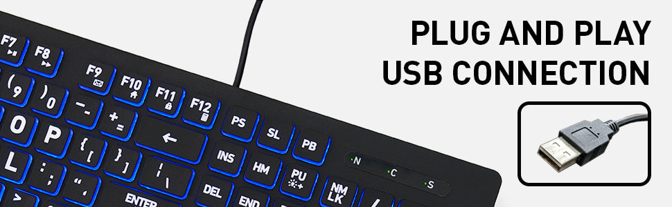 plug-and-play usb-aansluiting