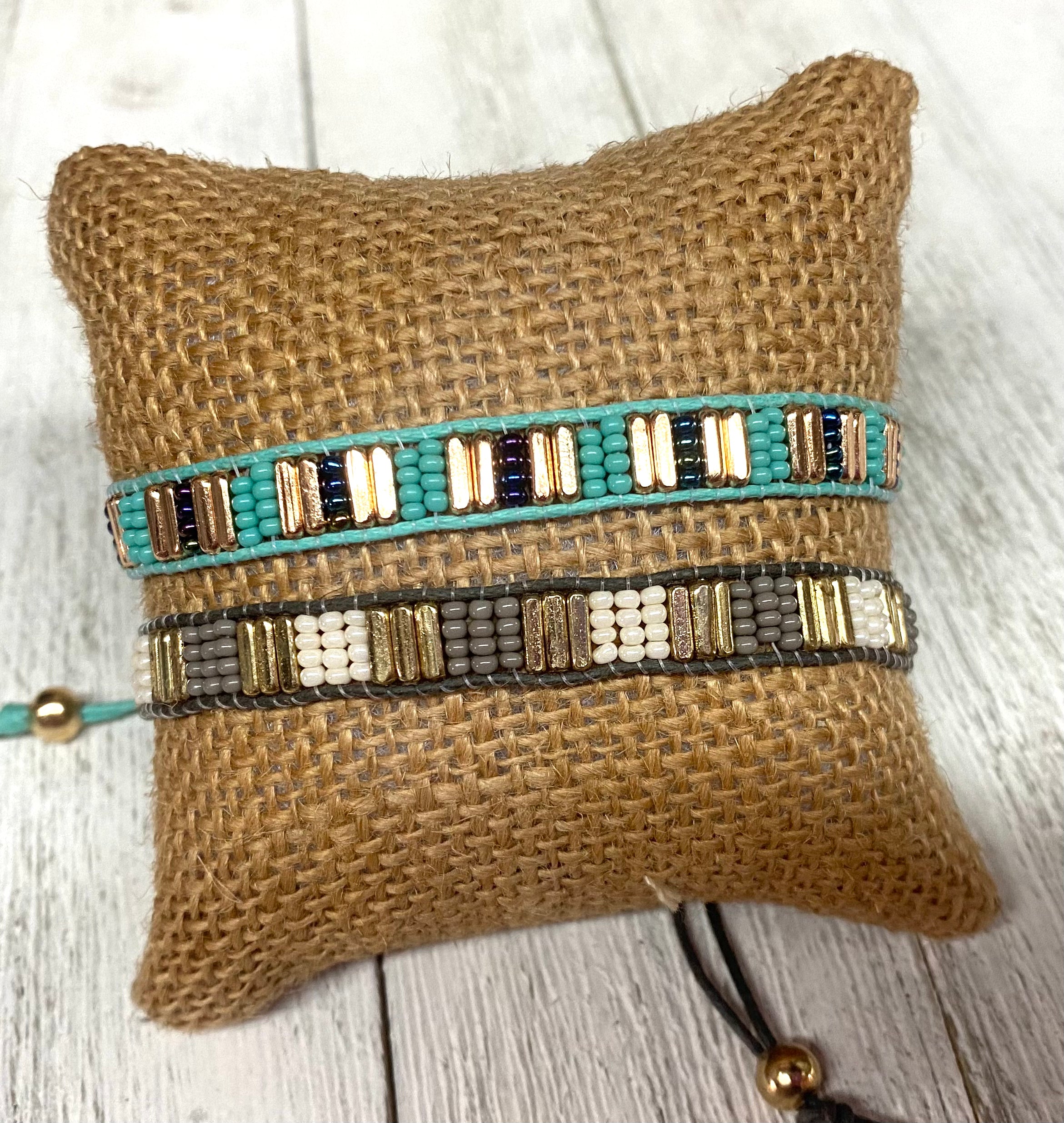 Mini Rail Pull-Close Stacking Bracelets