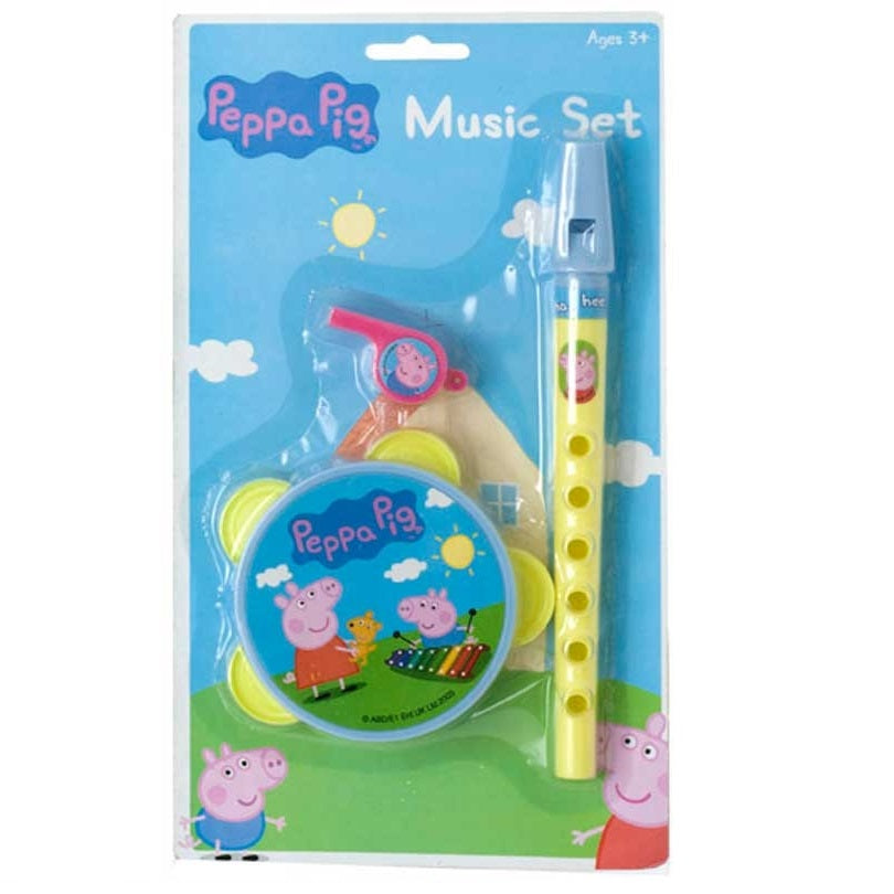 peppa pig music set