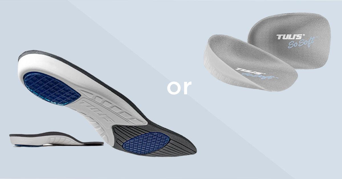 Plantar Fasciitis Insoles: When to Use a Heel Cup vs. a Full-Length Insole