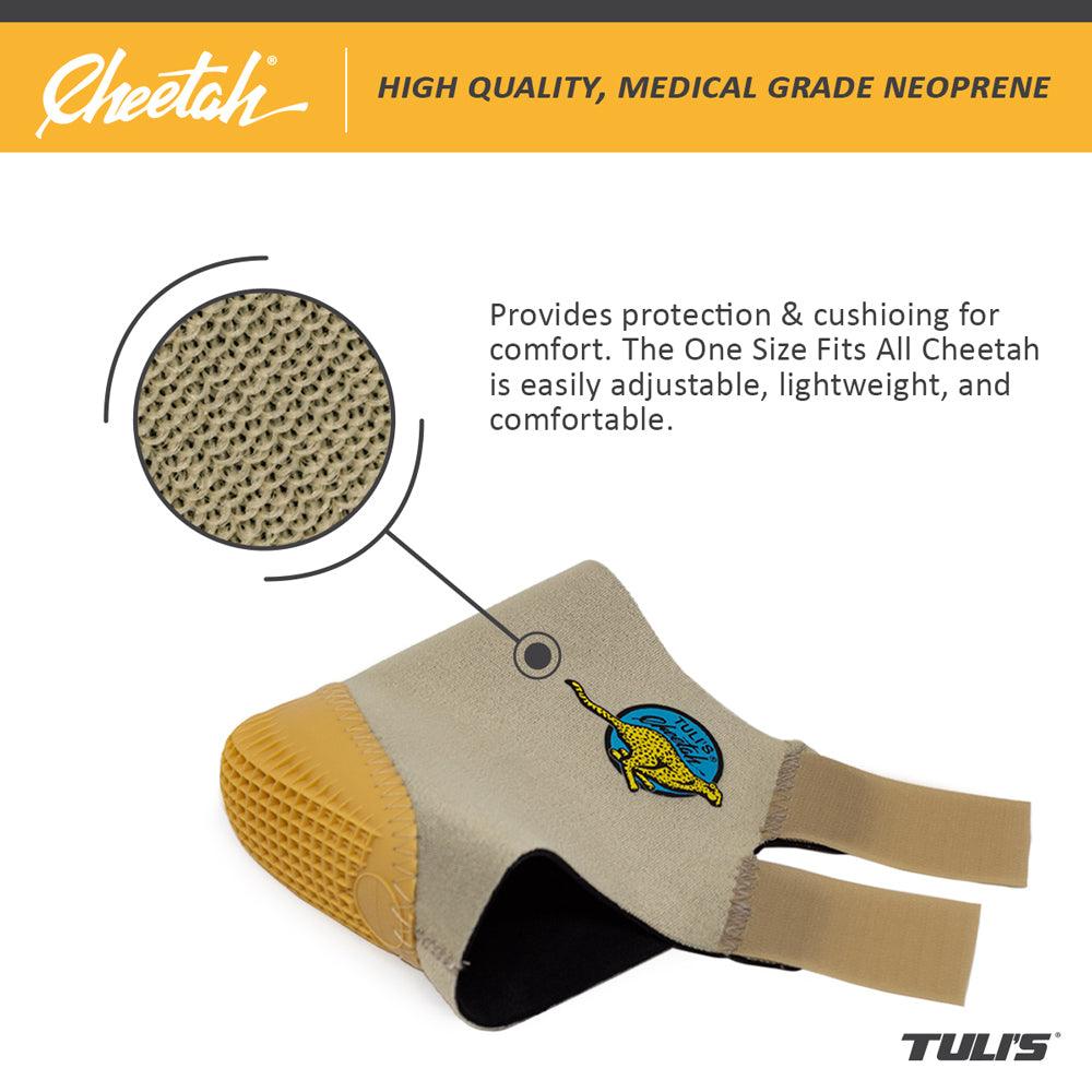 Tuli's® Cheetah® Heel Cup with Compression Sleeve, Adult-OSFA