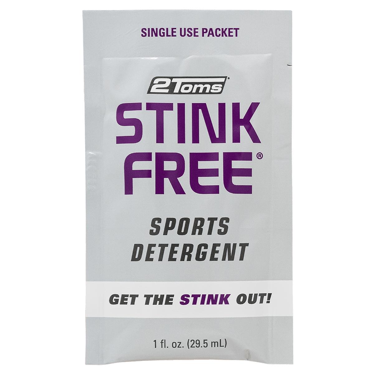 2Toms® StinkFree® Sports Detergent, Travel Size Packet