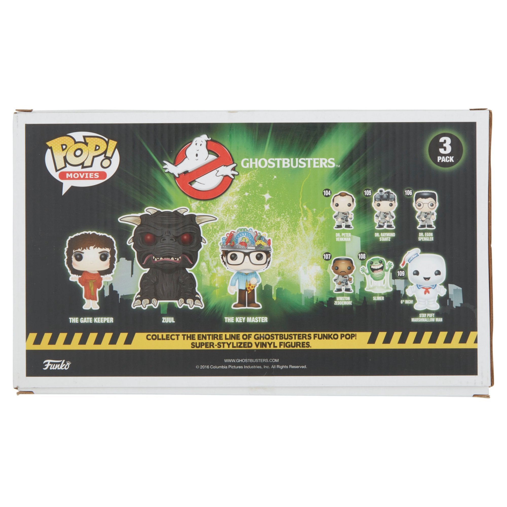 ghostbusters 3 pack funko pop