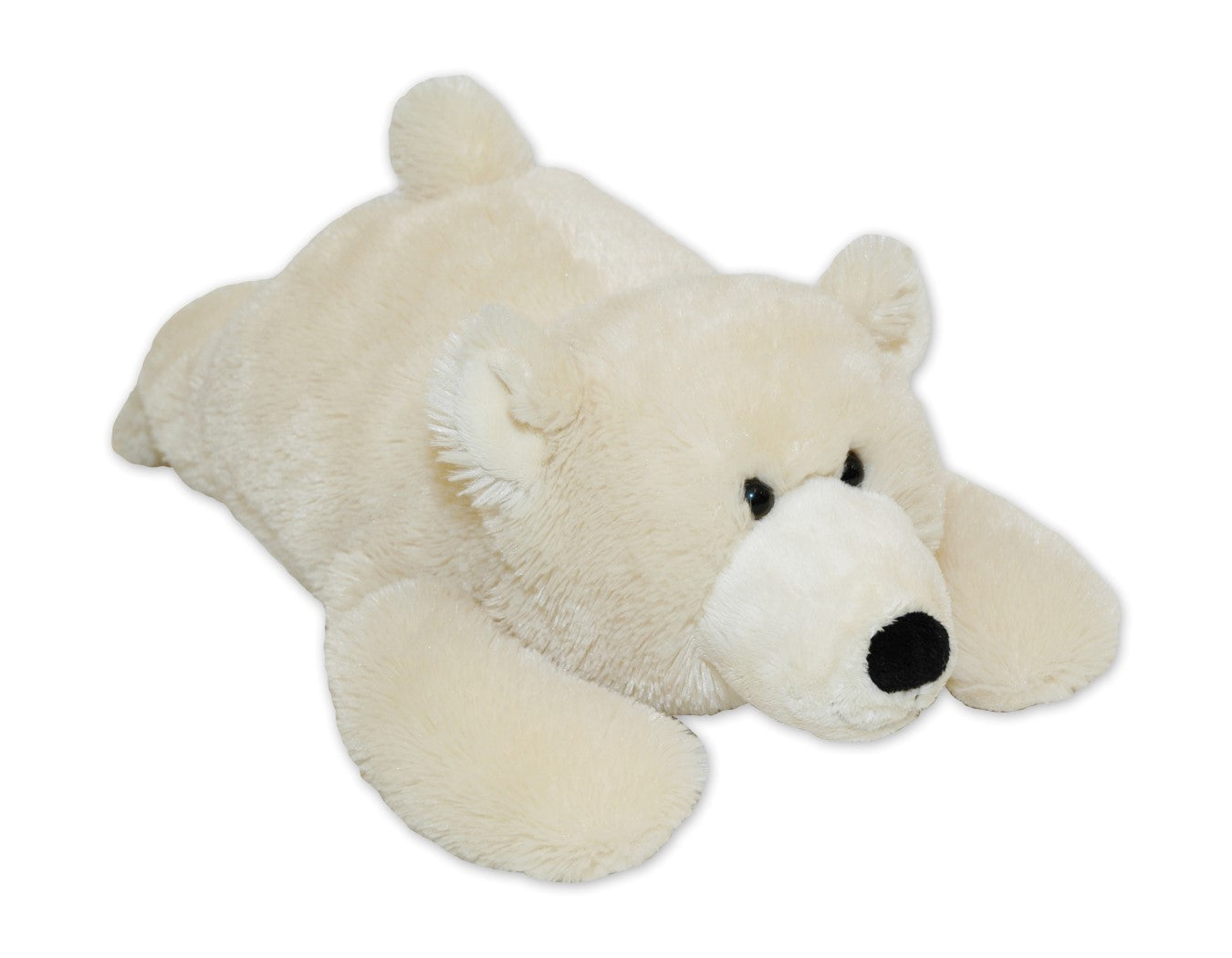 white stuffed polar bear