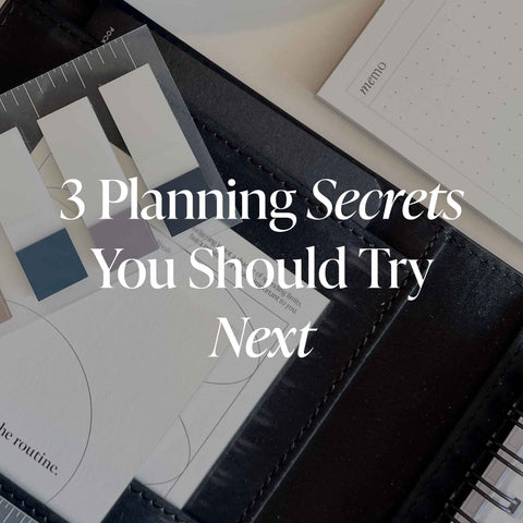 3 Planning Secrets You Should Try Next Blog