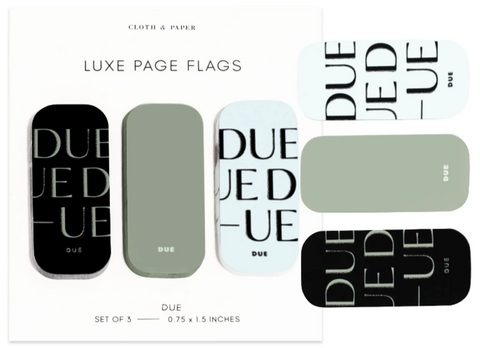 Luxe Page Flags