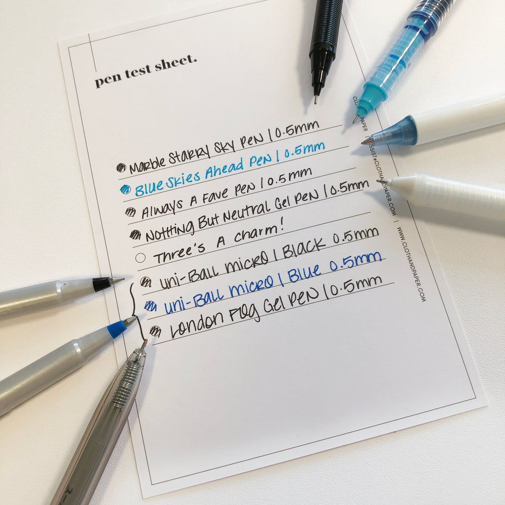 April 2021 Cloth & Paper Penspiration Unboxing Pen Test Pen Nib Closeup