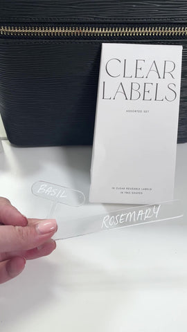 Clear Labels