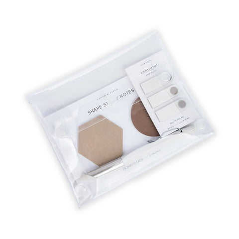 Essentials Pouch Clear Snaps