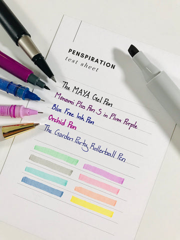 October 2019 Cloth & Paper Penspiration Pen Test
