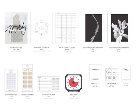 June 2022 Planning + Stationery Overview