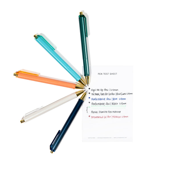 Sign Me Up Pen Collection | Cloth & Paper