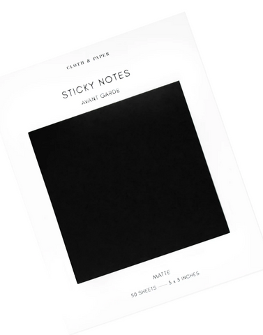Avante Garde Sticky Notes
