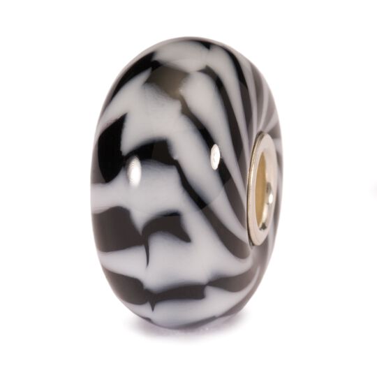 Trollbeads Zebra Glass Bead