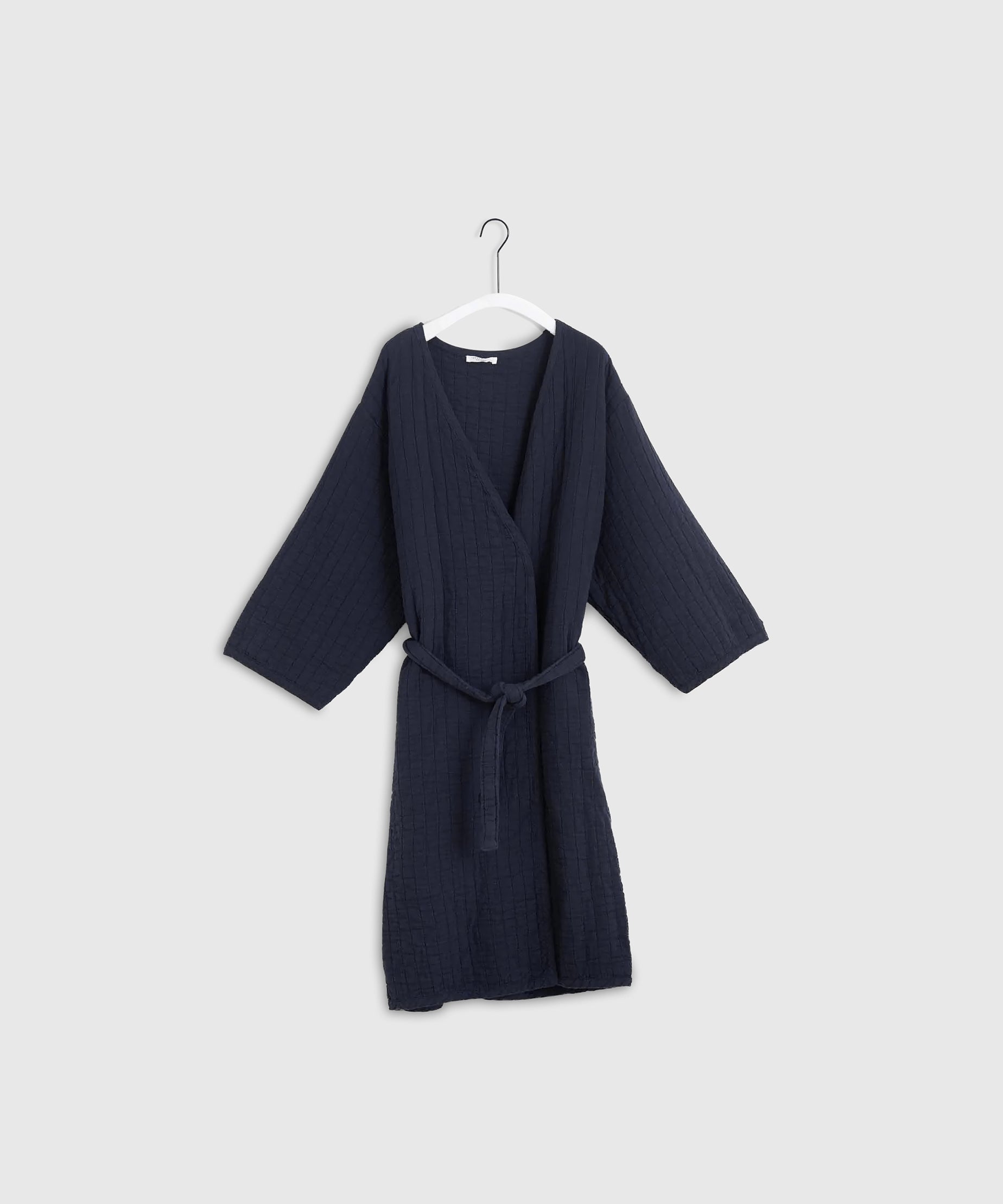 Organic Cotton Quilted Robe