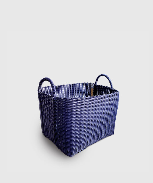 Black Woven Rattan Bin  The Container Store x KonMari by Marie Kondo