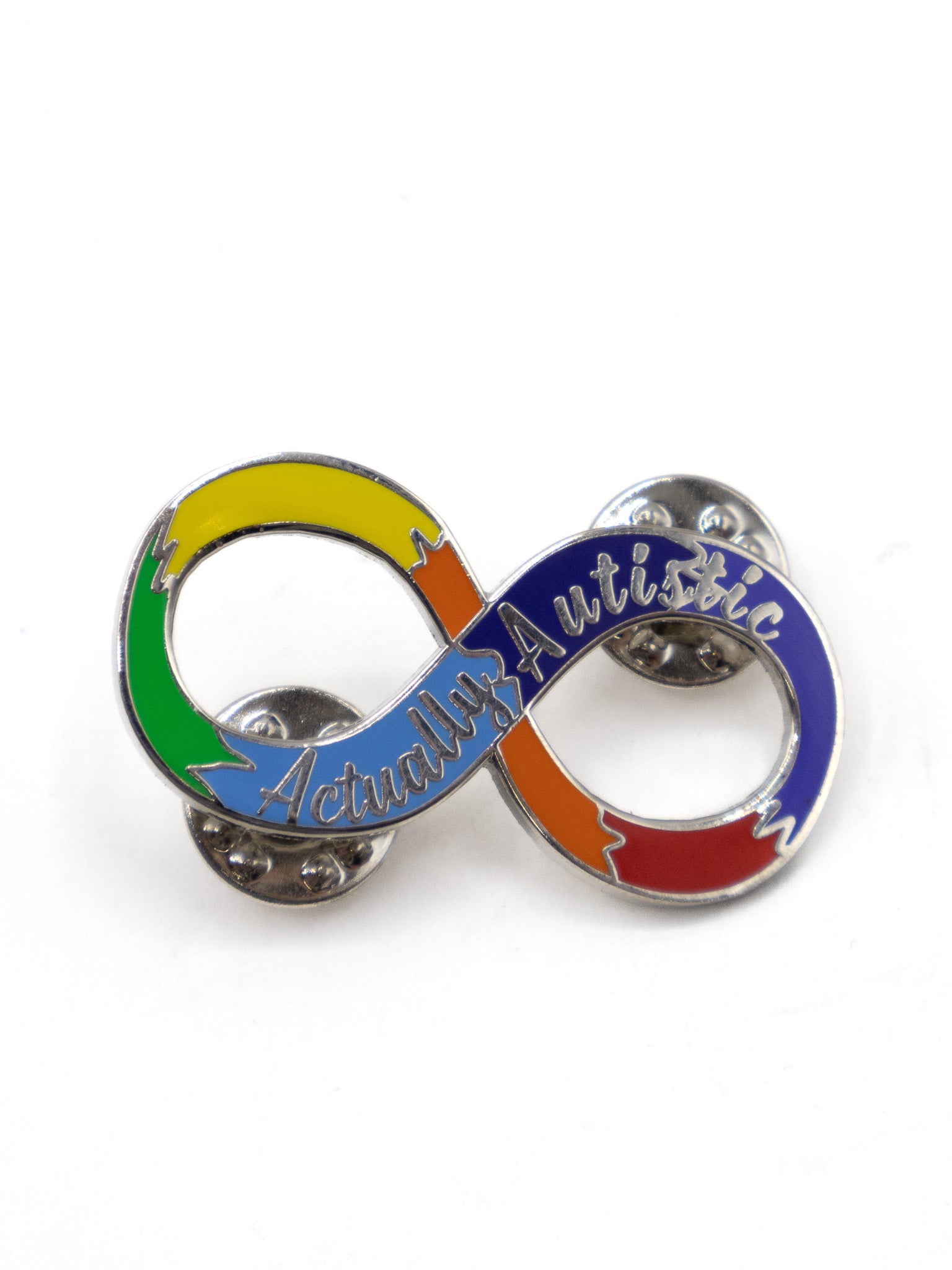 Actually Autistic Enamel Pin