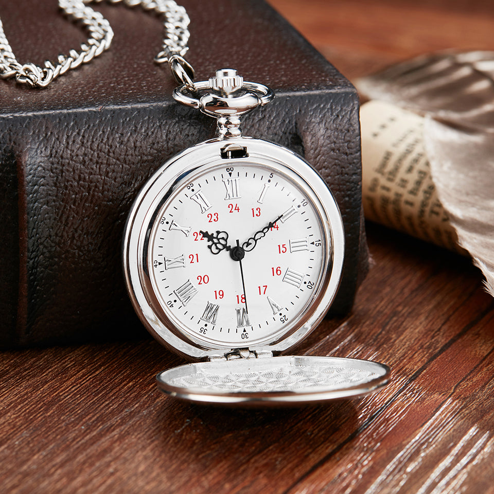 to my husband pocket watch