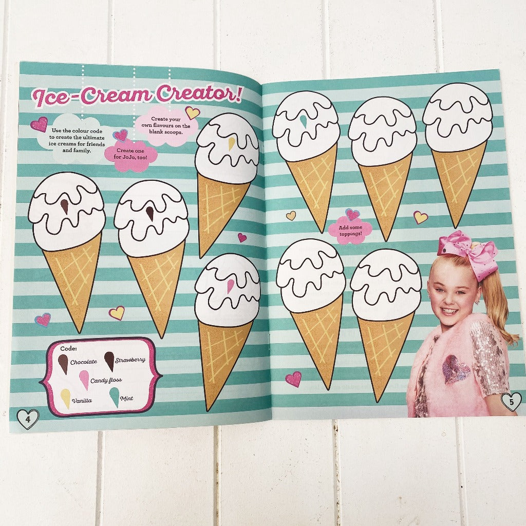 Jojo Siwa Activity Fun Book Bliss Ts And Homewares