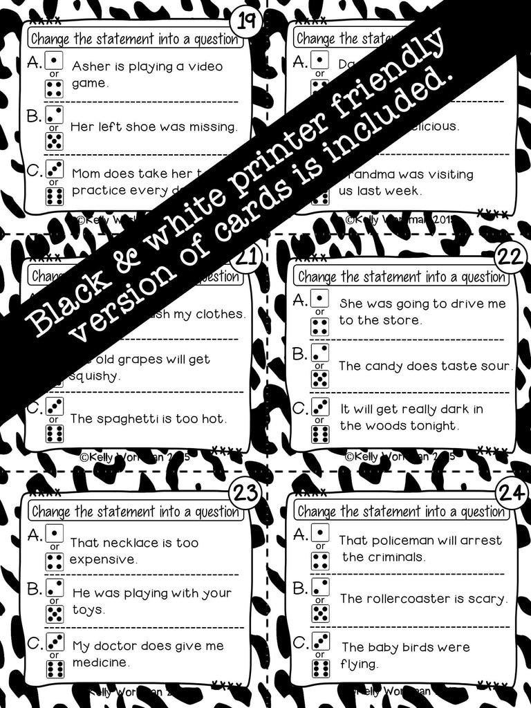 changing-statements-into-questions-dice-decks-the-elementary-slp