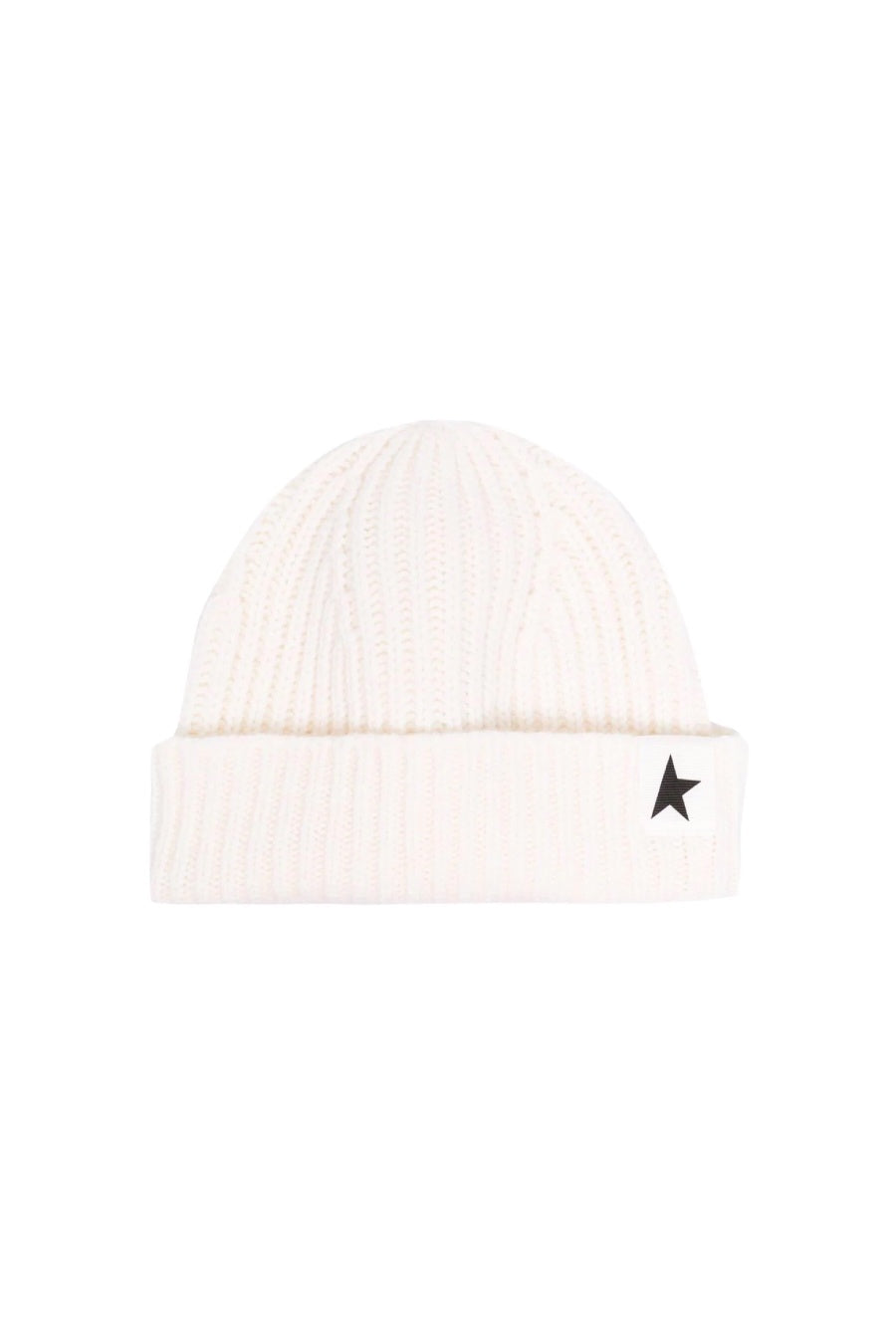 Golden Goose Damian Star Beanie - Off White