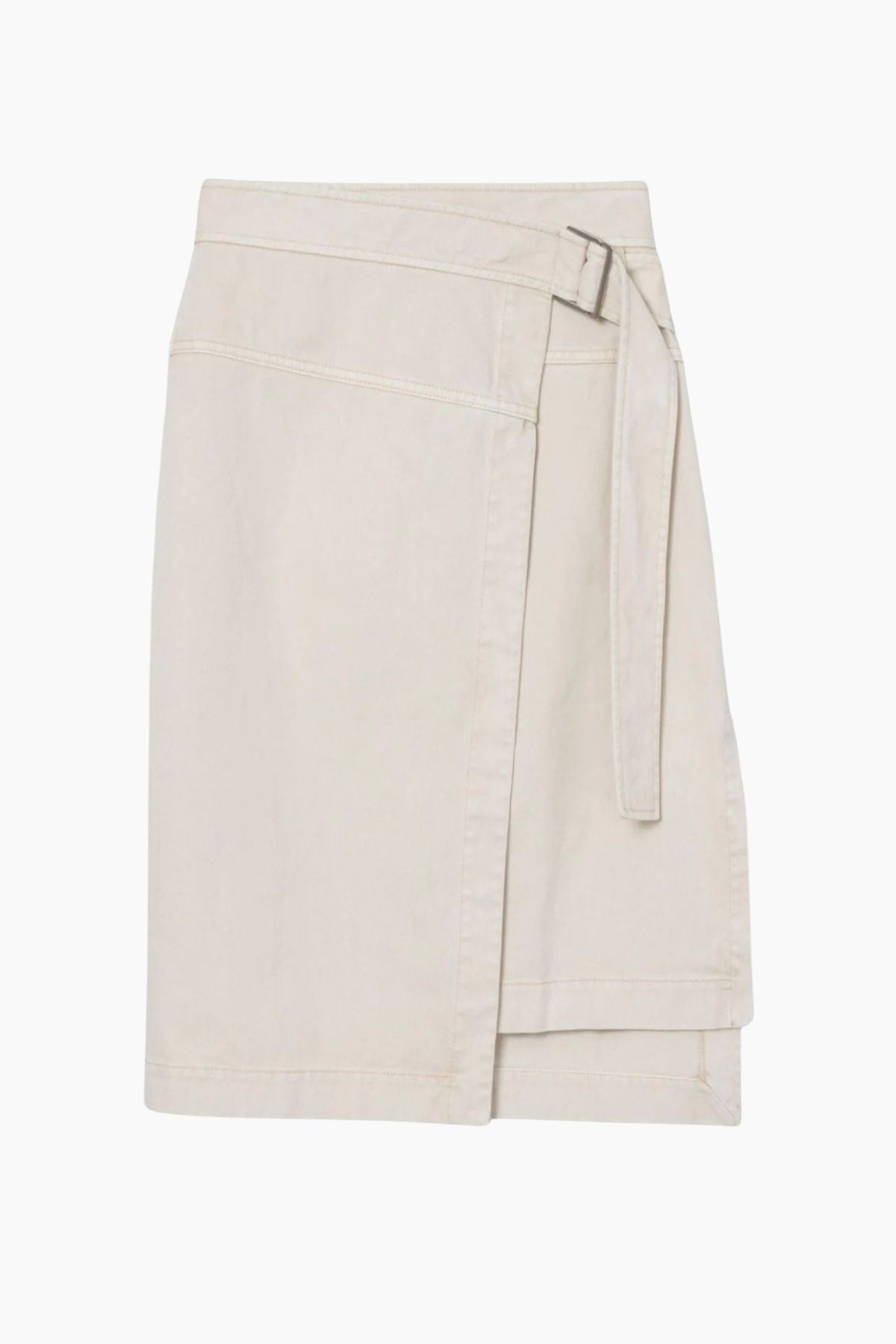 3.1 Phillip Lim Denim Wrap Skirt - Ecru