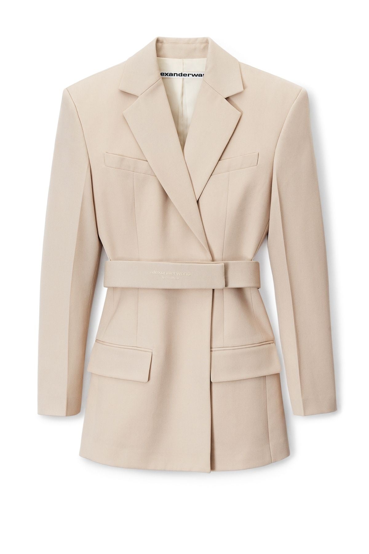 Alexander Wang Belted Blazer Dress - Feather