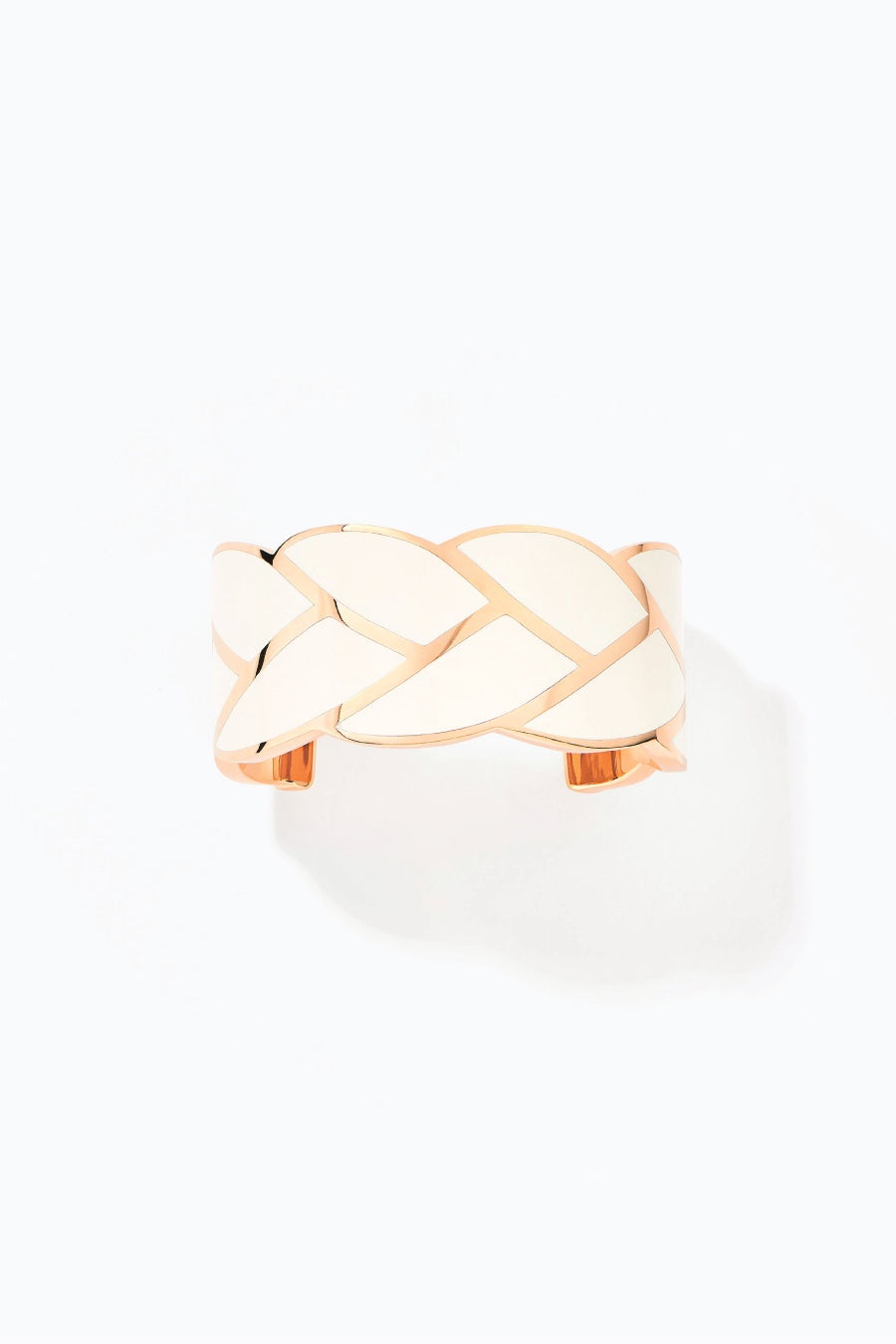 Aurelie Bidermann Kanda Braided Cuff - Ivory