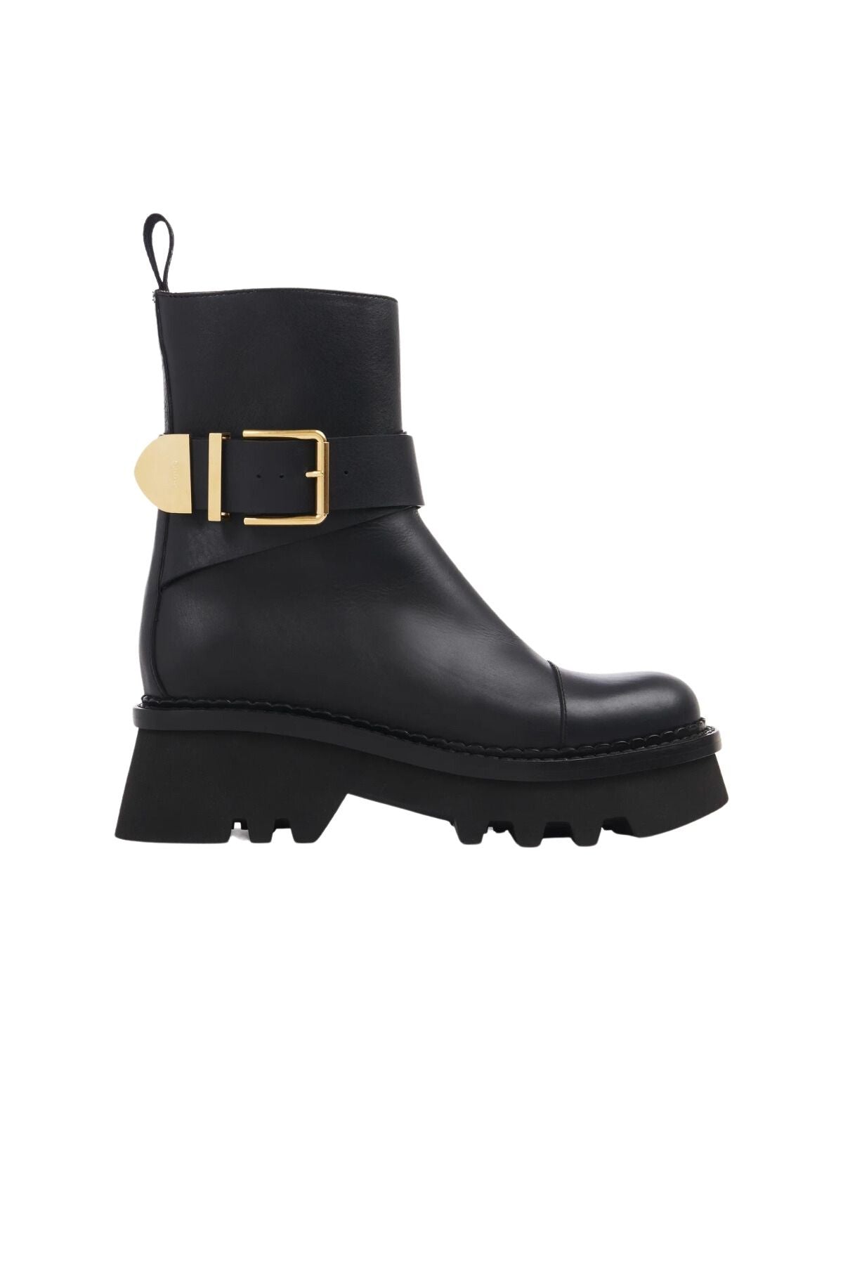 Chloé Owena Biker Boot - Black