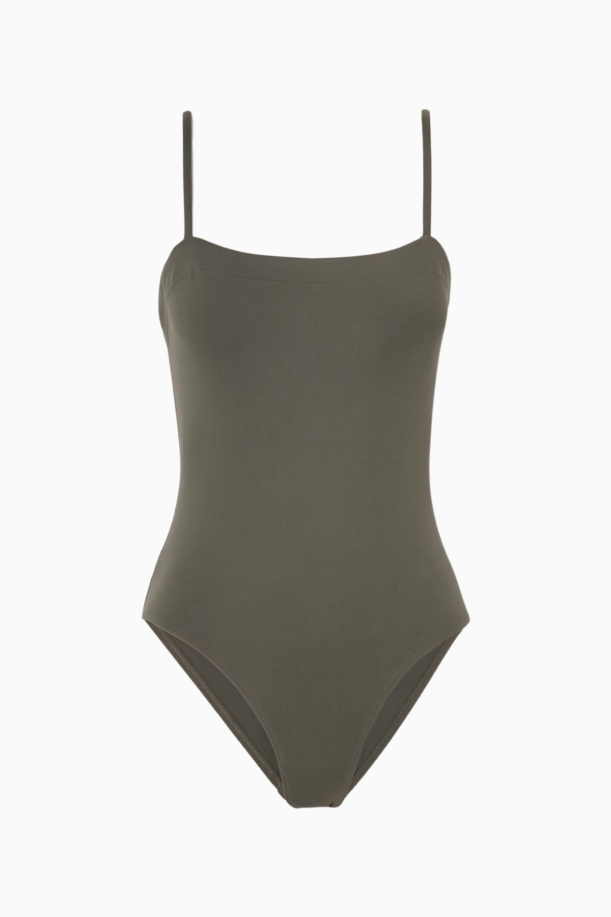 Eres Aquarelle Tank One Piece Swimsuit - Olive Noir